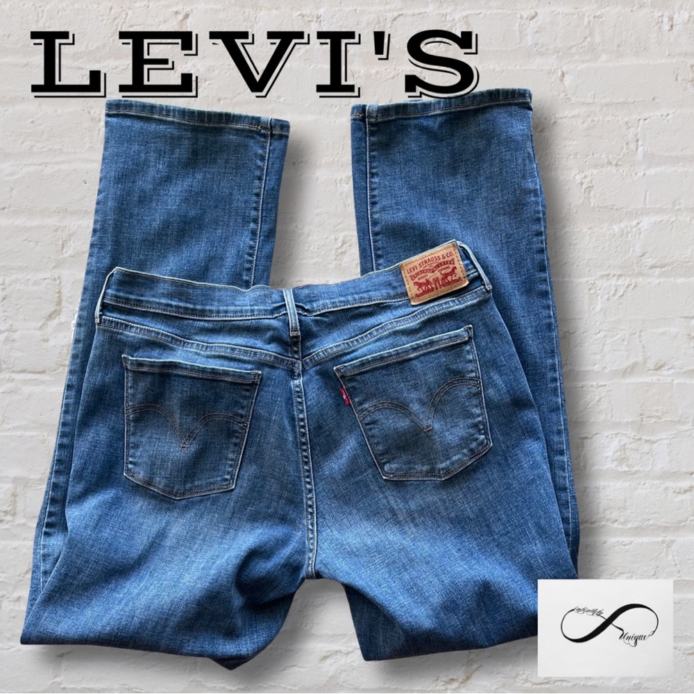 Levi's 505 5pkt straight leg jeans-32 - Picture 2 of 12